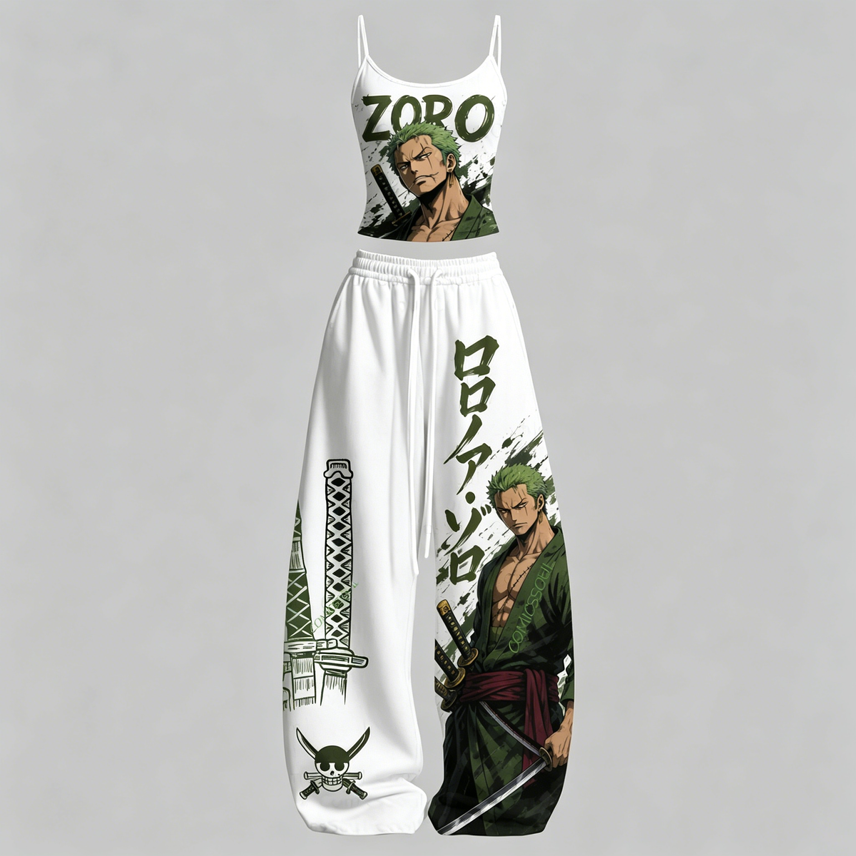 One Piece Top & Elasticated Trousers Two-Piece Set Main image
