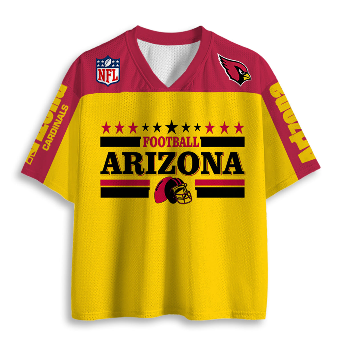 Arizona Cardinals Football Star Graphic Jersey Shirts Secondary image
