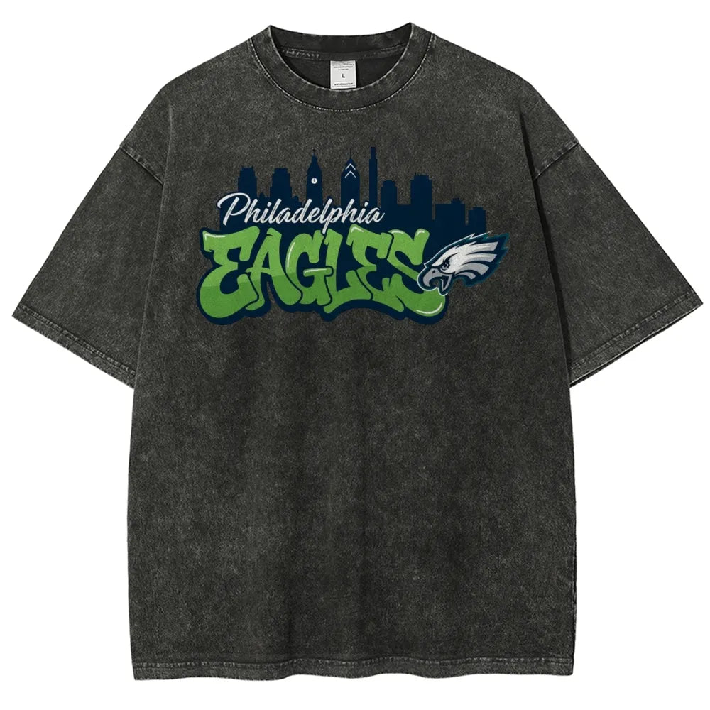 Philadelphia Eagles Unisex Vintage Washed T-shirt