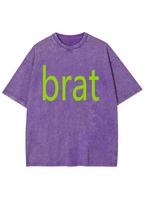 Green Brat Y2K Washed Tee