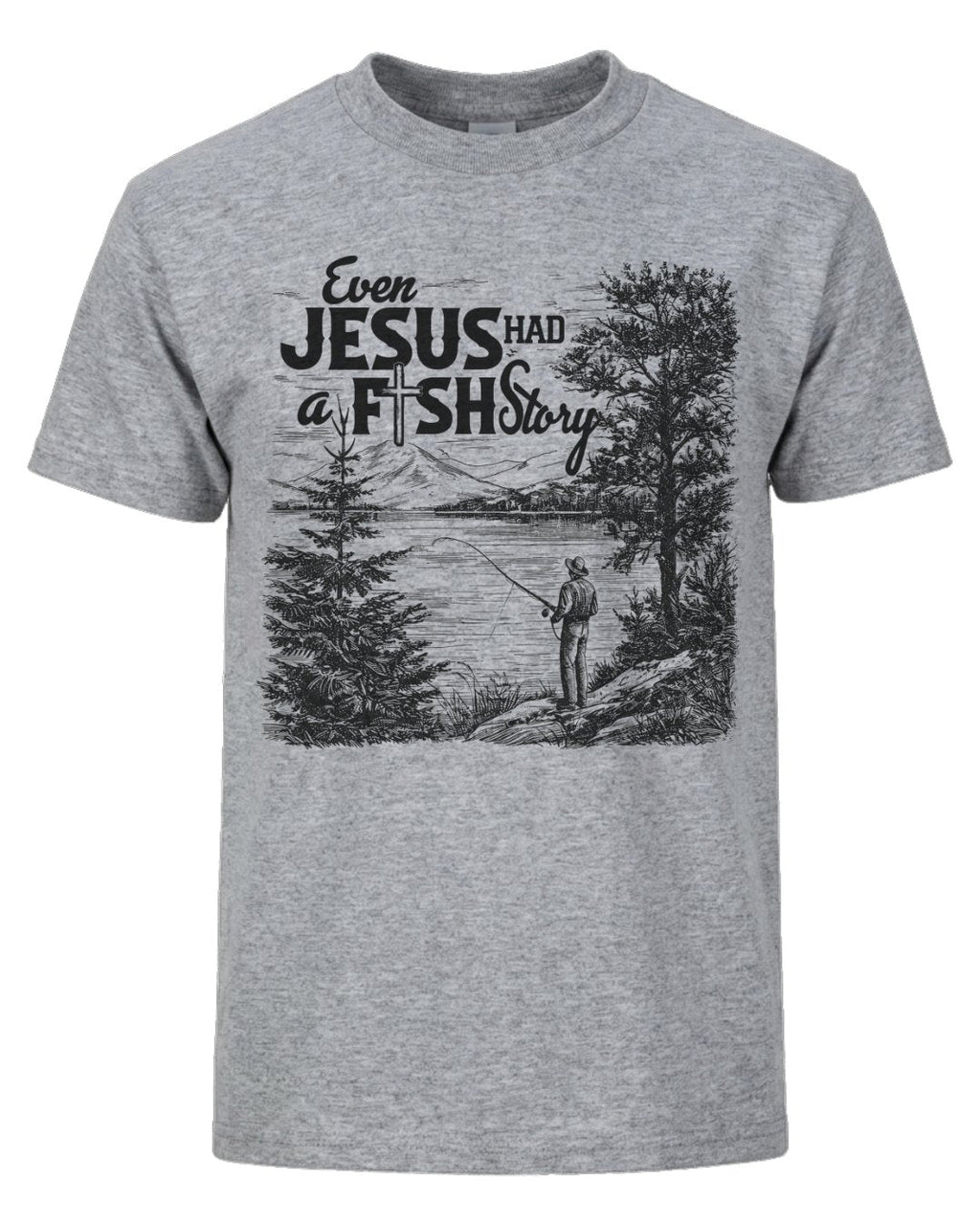"Jesus Fish Story" T-shirt