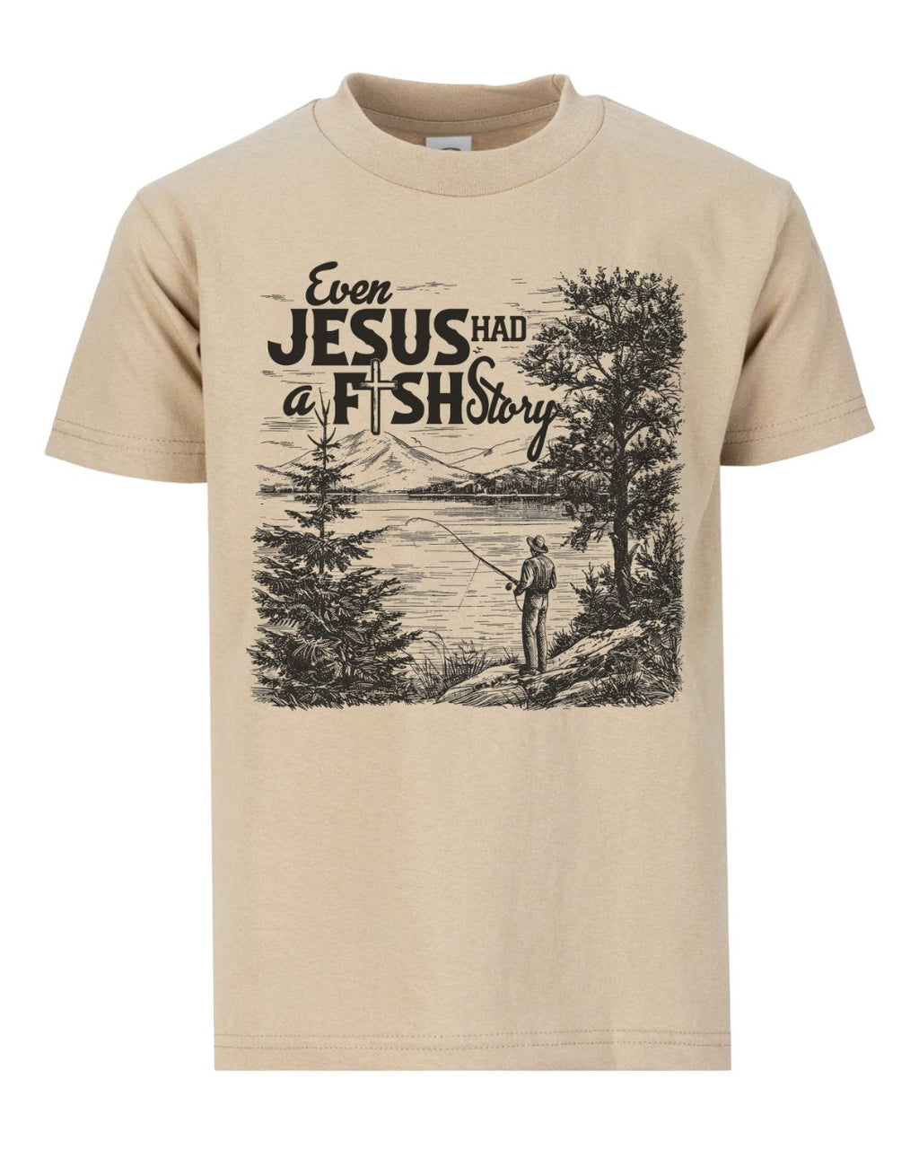 "Jesus Fish Story" T-shirt