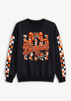 Women's Cincinnati Bengals Floral Bow Crewneck Sweatshirt