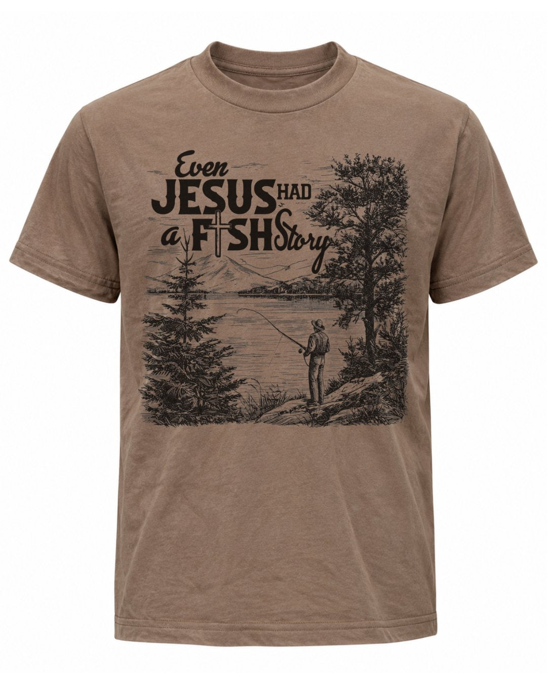 "Jesus Fish Story" T-shirt