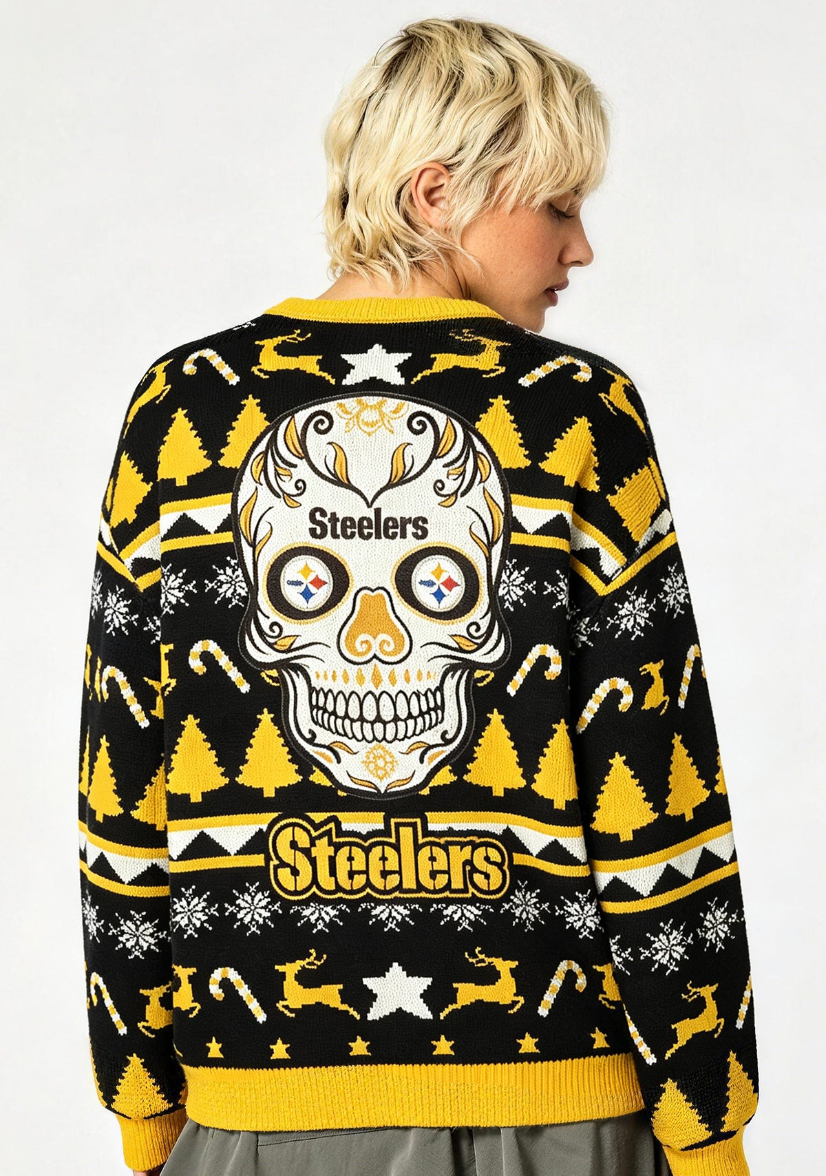 Pittsburgh Steelers Ugly Christmas Football Fan Sweatshirt