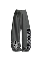 Las Vegas Raiders Raider Head Mascot Tops & Elasticated Trousers Two-Piece Set