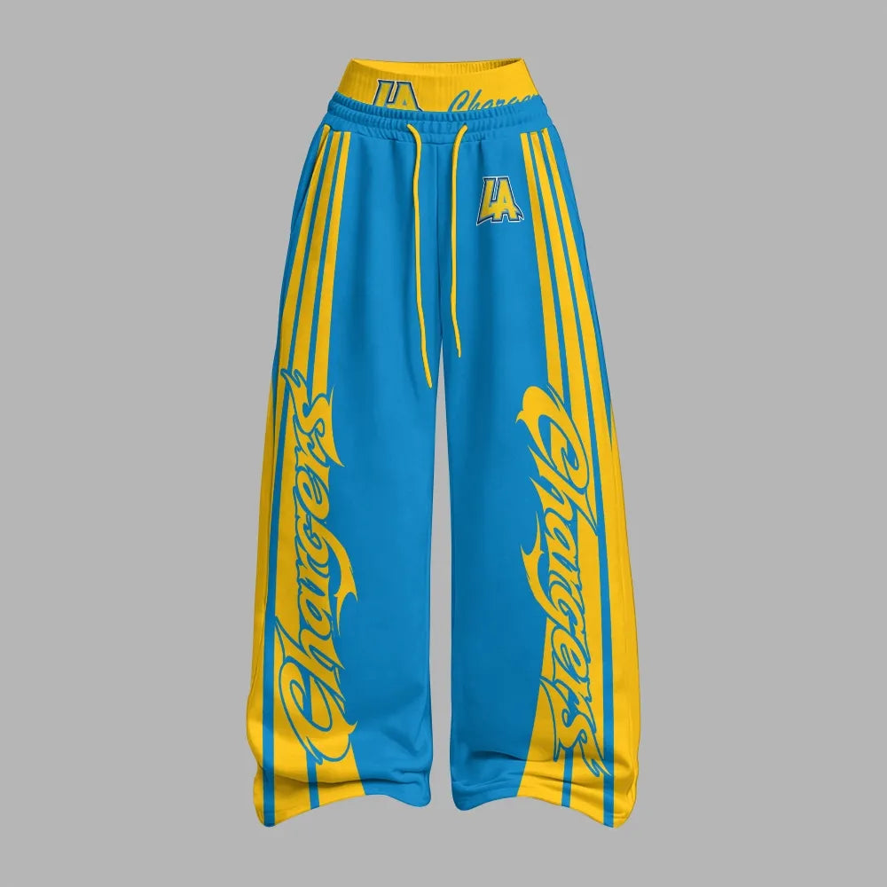 Los Angeles Chargers Zip-up hooded jacket and elastic-waist pants set | NFL