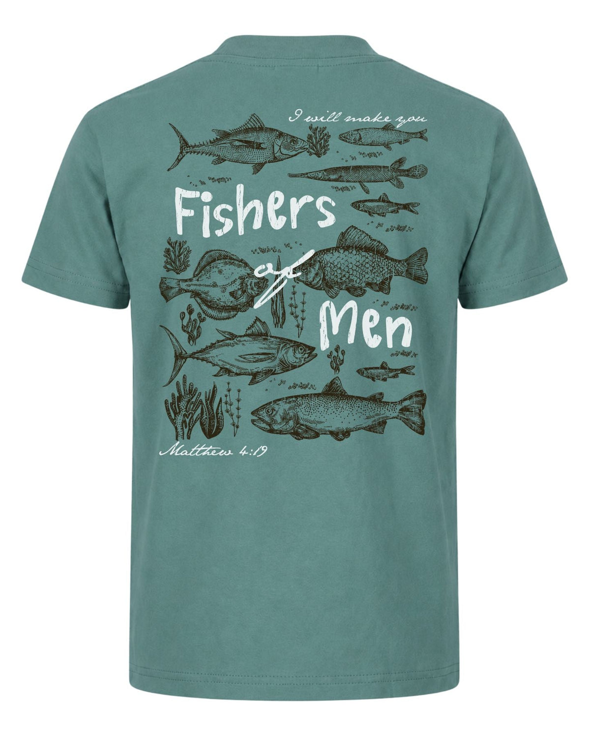 "Fishers of Men" Matthew 4:19 T-shirt Main image