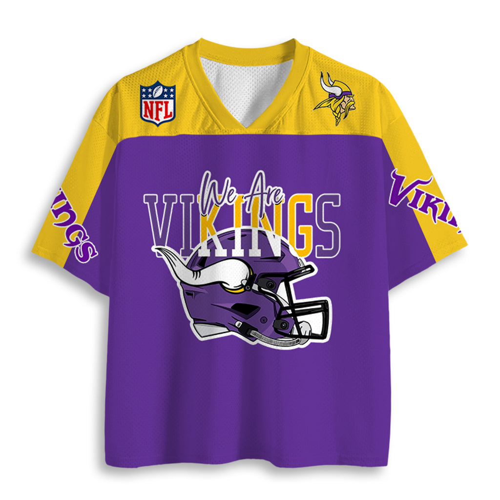 Minnesota Vikings We Are Vikings Graphic Jersey Shirts