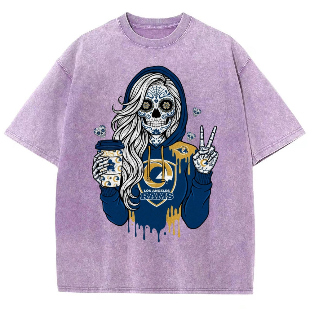 Unisex ¡°Los Angeles Rams¡±Vintage Washed Tee