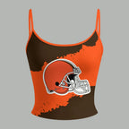 Cleveland Browns Top & Elasticated Trousers Two-Piece Set  | NFL
