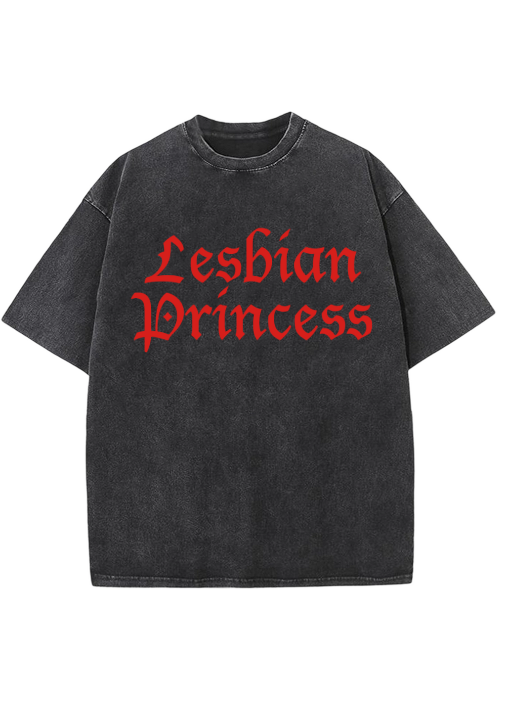 Lesbian Princess Y2K Washed Tee