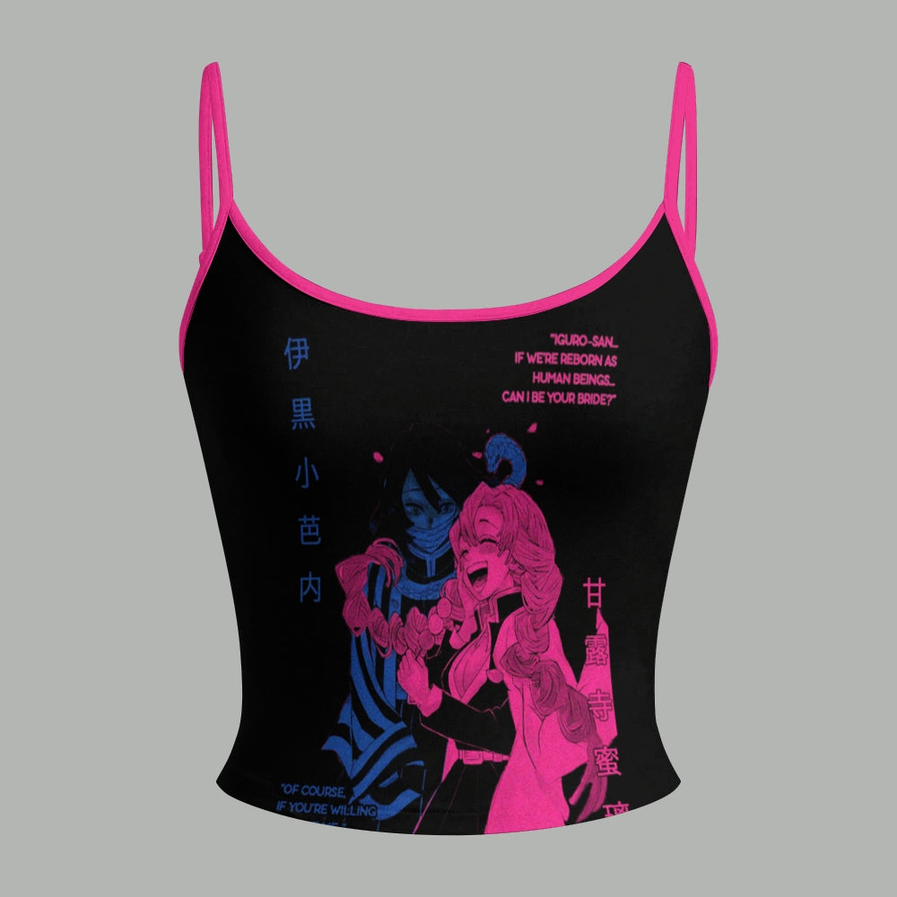 Demon Slayer Top & Elasticated Trousers Two-Piece Set