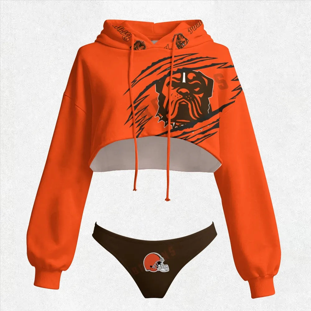 Cleveland Browns Women's Hoodie Set Main image