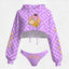 "Pokémon" Women's Hooded Thicken Suit Set