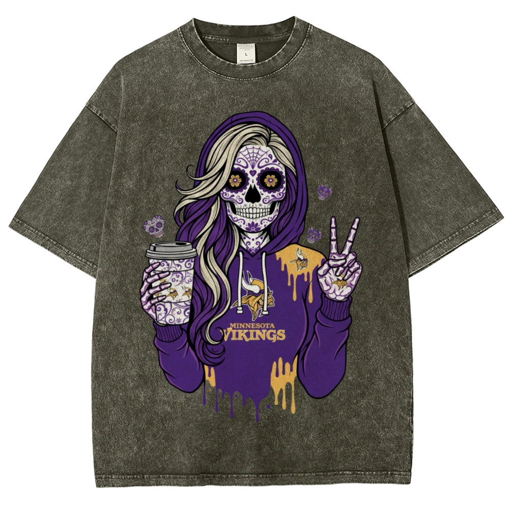 Unisex ¡°Minnesota Vikings¡± Washed T-Shirt