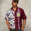 Aston Villa AVFC Half‑Split Hawaiian Shirt For Fan