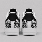 Las Vegas Raiders Custom Name Camo Fan Sneakers