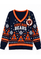 Women’s Chicago Bears Ugly NFL Christmas Sweatshirt
