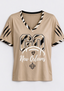 Go New Orleans Saints Fan V-Neck T-Shirt