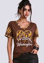 Washington Commanders NFL Fan V-Neck T-Shirt