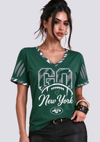 New York Jets NFL Fan V-Neck T-Shirt