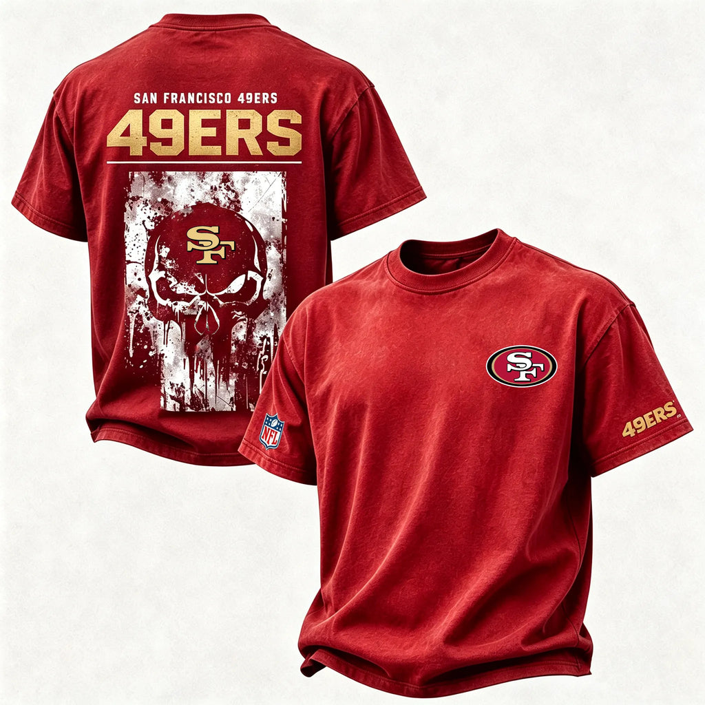 San Francisco 49ers Men's All-Over Print T-Shirt