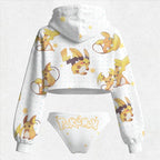 "Pokémon" Women's Hooded Thicken Suit Set