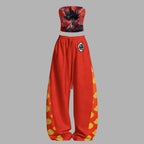 DRAGON BALL Tight Casual Camisole Tops & Elasticated Trousers Two-Piece Set