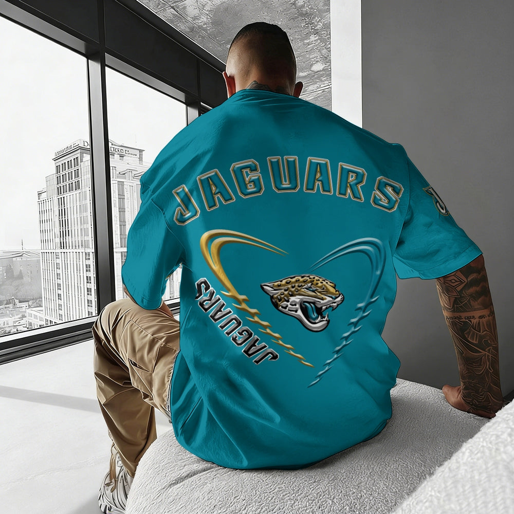 Unisex "Jacksonville Jaguars" Inspired Trendy T-shirt Secondary image