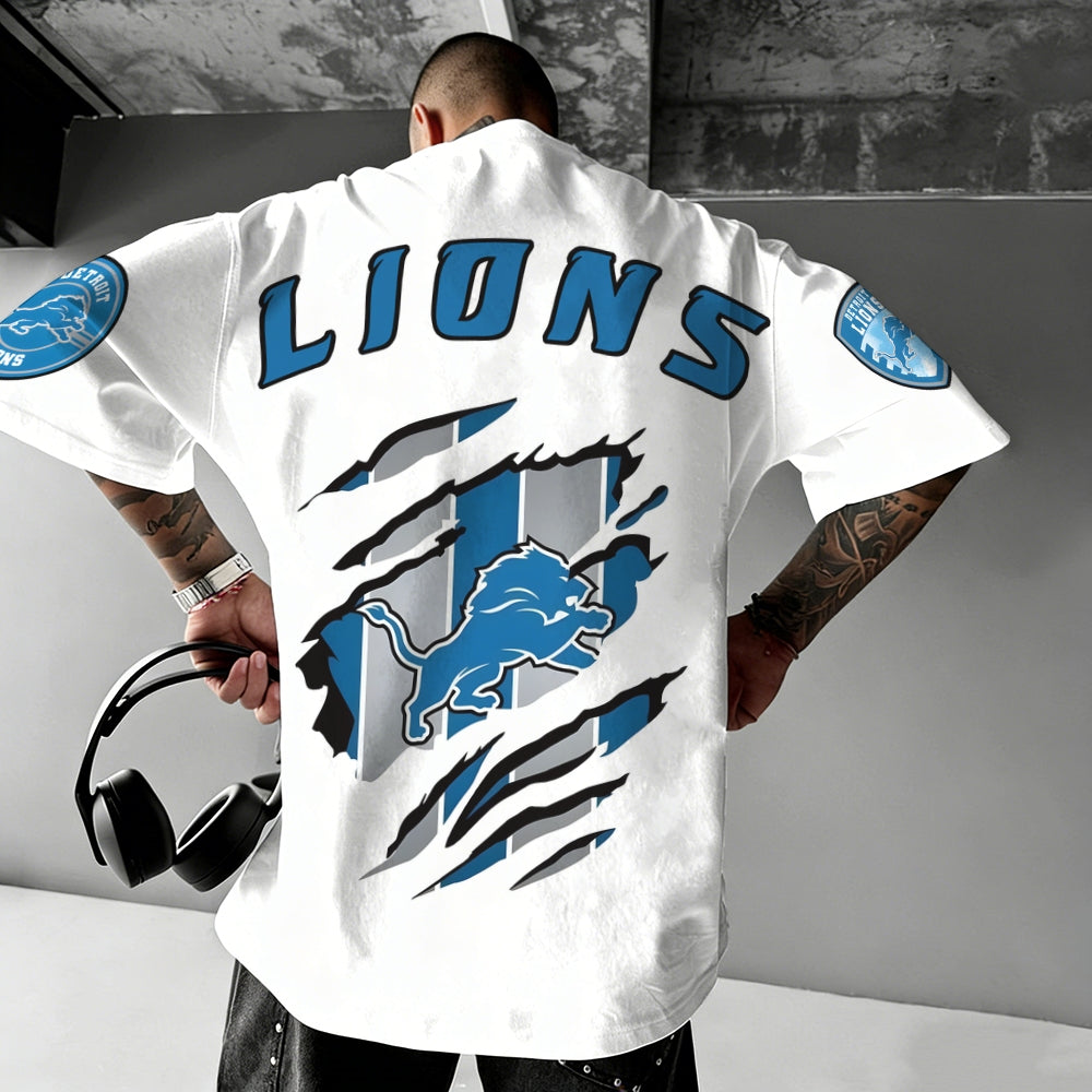 Unisex "Detroit Lions" Inspired Trendy T-shirt