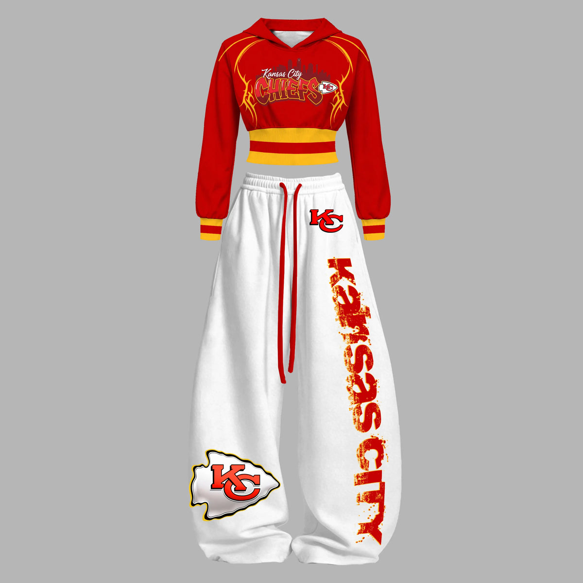 "Kansas City Chiefs" Slim-fit sweatshirt and trousers set Main image