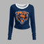 Chicago Bears Long-Sleeved Double-Layer Stretch Pants Set | NFL