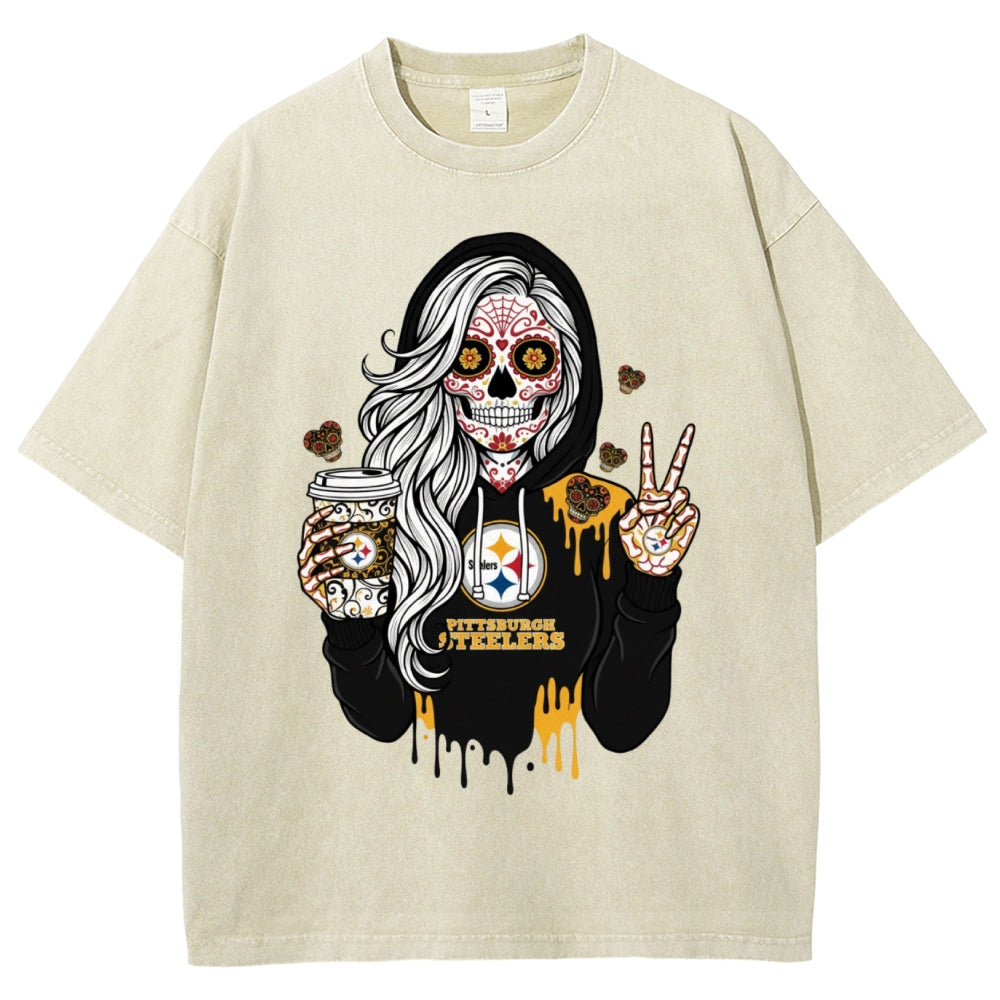 Unisex ¡°Pittsburgh Steelers¡± Vintage Washed Tee