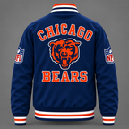 Chicago Bears Navy Varsity Jacket