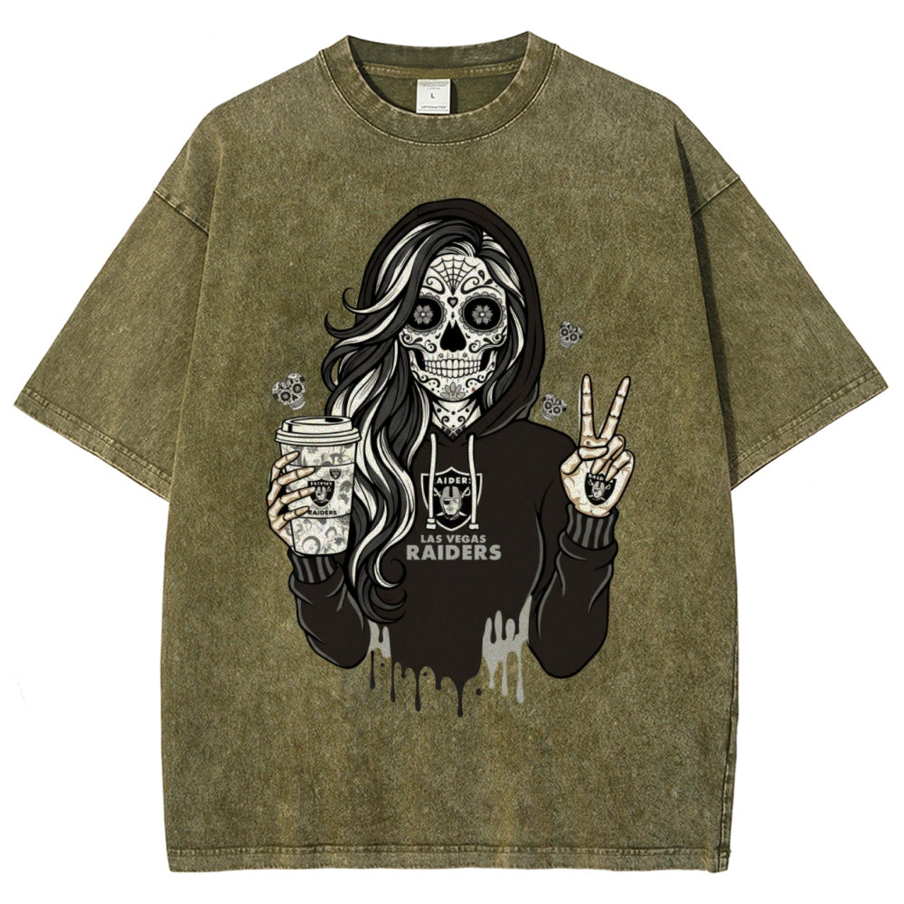 Unisex ¡°Las Vegas Raiders¡± Vintage Washed Tee