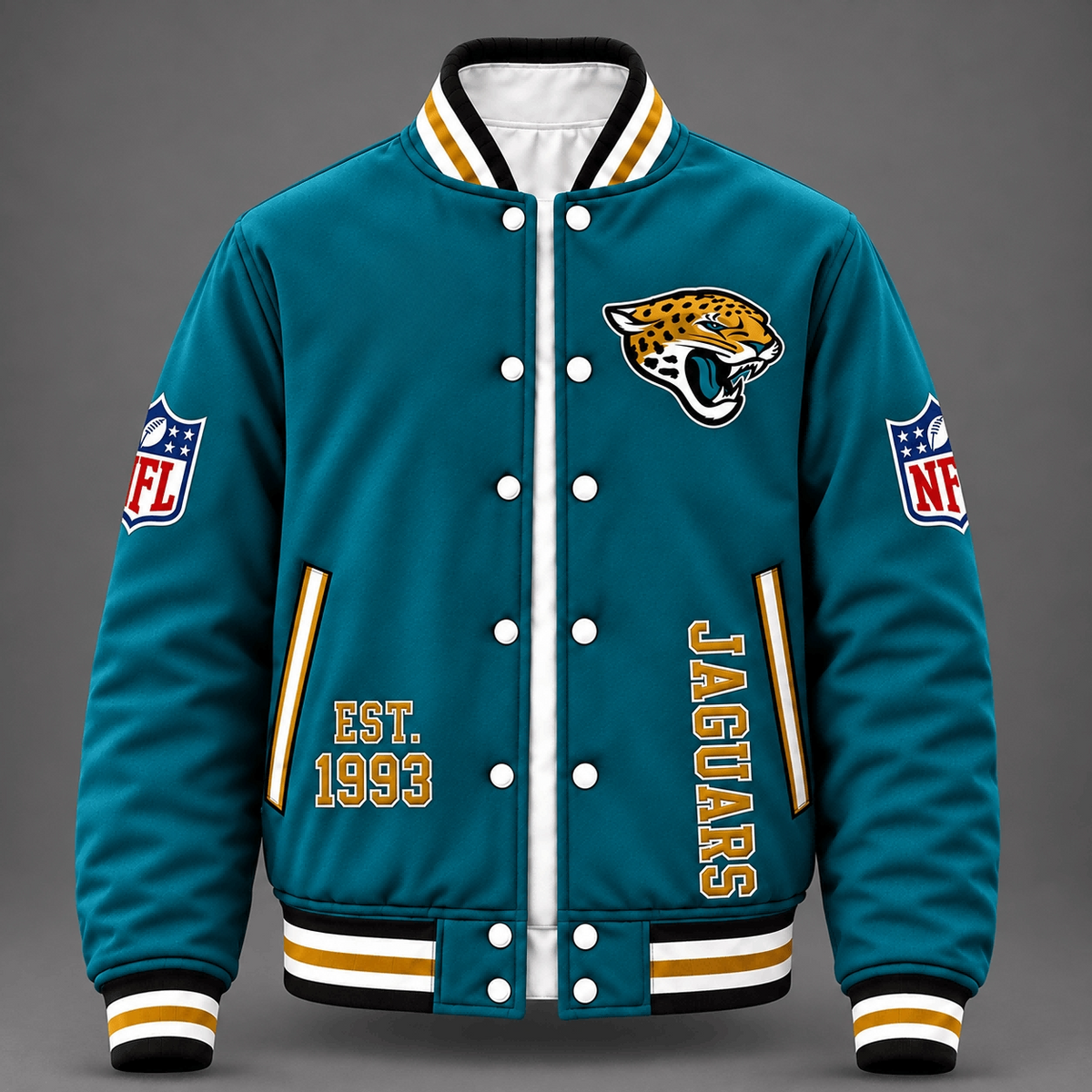 Unisex Jacksonville Jaguars Varsity Jacket