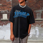 Detroit Lions Unisex Vintage Washed T-shirt