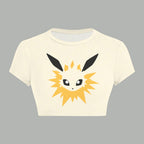 Pokémon Women T-Shirt  & Elasticated Trousers Two-Piece Set
