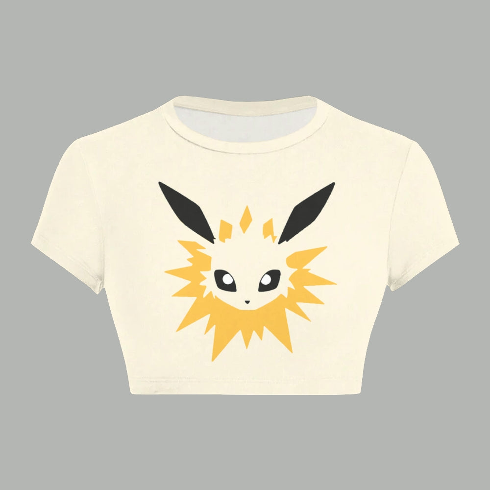 Pokémon Women T-Shirt  & Elasticated Trousers Two-Piece Set