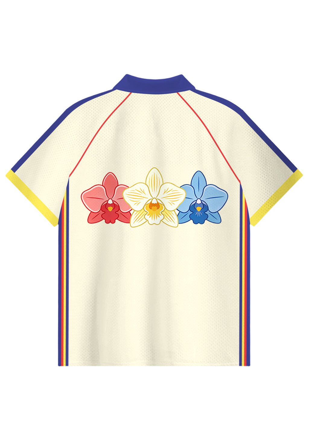 I Love Colombia Flag Heart Collared Soccer Jersey