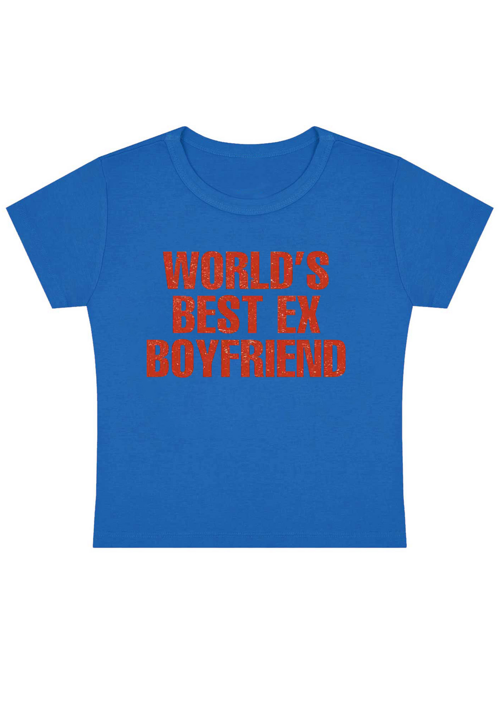 World's Best Ex Boyfriend Y2k Baby Tee