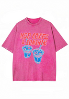 Iced Coffee & Sunshine Washed Tee