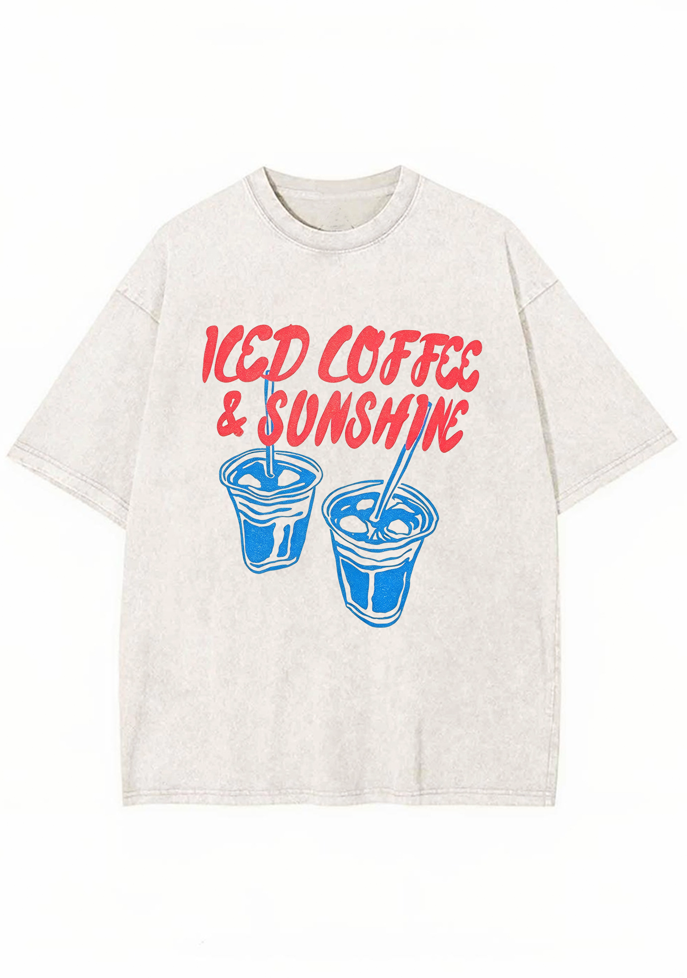 Iced Coffee & Sunshine Washed Tee Main image
