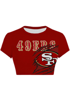 San Francisco 49ers SF Tops & Elasticated Trousers Two-Piece Set