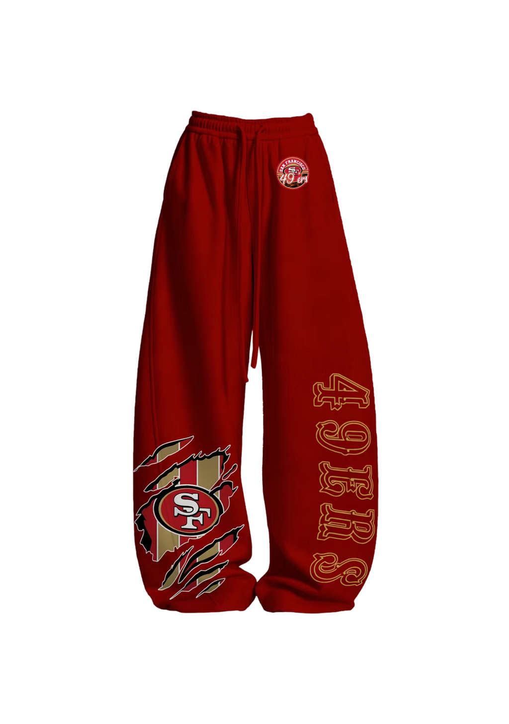 San Francisco 49ers SF Tops & Elasticated Trousers Two-Piece Set