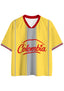 Casual Colombia Star Graphic Mesh Jersey Shirts