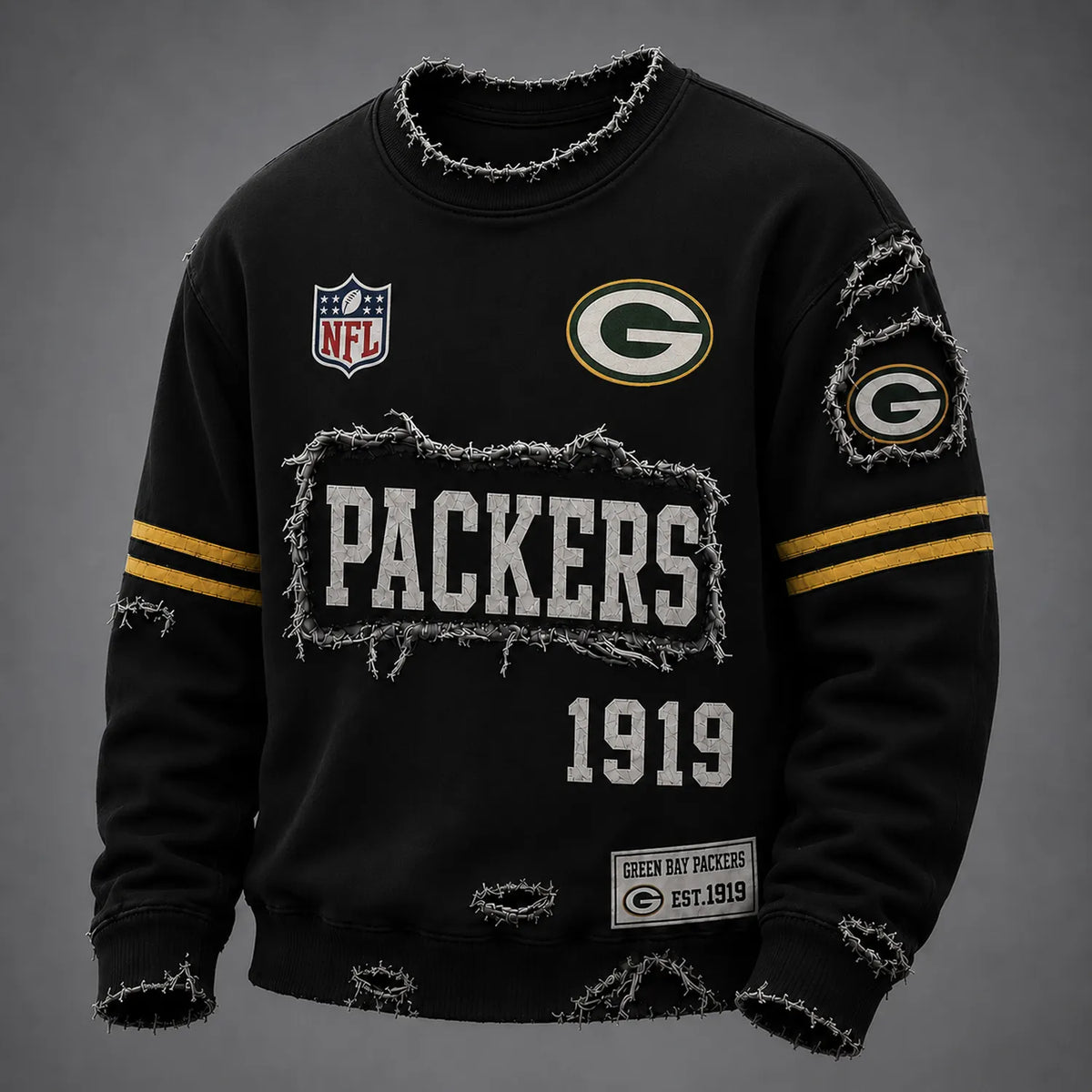 GB x NFL LUXURY V-Neck T-Shirt 3005 DatND DVT