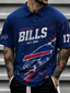 Buffalo Bills Men's Printed Polo Shirt