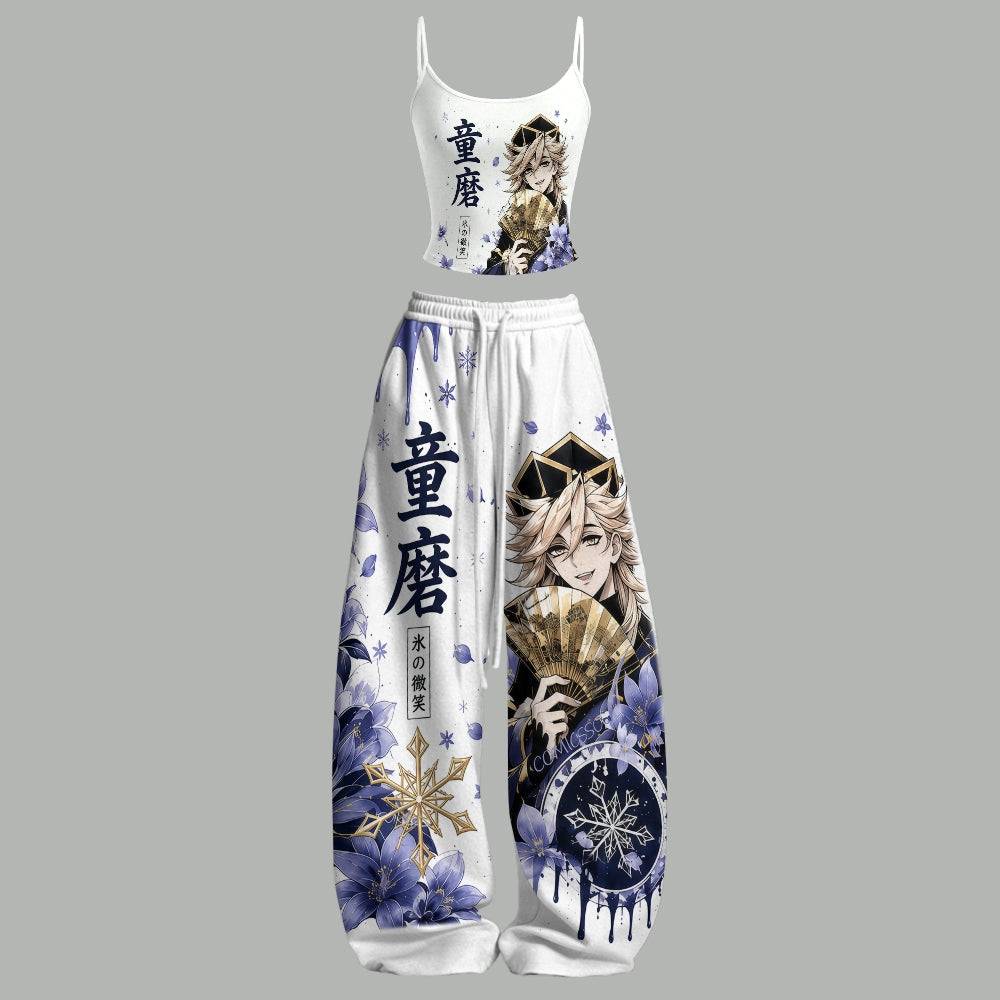 Top & Elasticated Trousers Two-Piece Set 2606003260 Main image